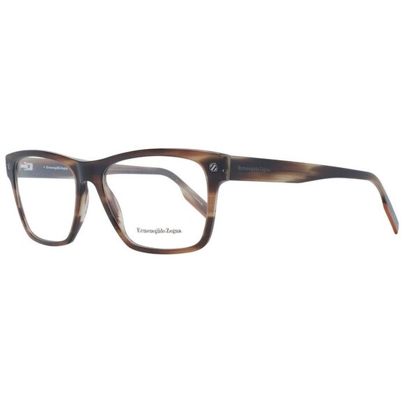 Ermenegildo Zegna Brown Plastic Glasses Men´s (Frames)